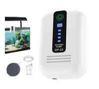 Pompa Ad Aria per Acquario | Ventilazione Stagno Ossigeno - Pompa Ad Ossigeno Ricco Acquario, Pompa A Membrana Acquario, Pompa Ad Aria USB Pettus Portatile Sile