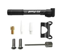 Pompa ad aria per bicicletta, gonfiaggio manuale ad alta pressione, con 4 ugelli, per pallacanestro, moto, pallone, calcio, viaggi, ciclismo, strada