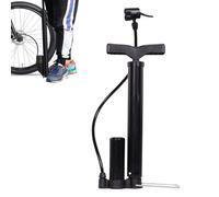 Pompa ad aria per bicicletta, gonfiatore per palloni sportivi, gonfiatore manuale con 3 aghi per kayak, palloni, giocattoli gonfiabili e biciclette da montagna o da strada
