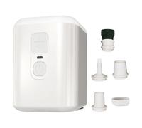 Pompa ad aria per gonfiabili, gonfiatore elettrico da 4,5 kpa, accessorio compatto per dispositivi di potenza, 4,5 x 1,85 x 2,36 cm, ideale per palloncini, barche, campeggio, bici, auto, cucina