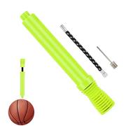 Pompa Ad Aria Per Palloni | Ad Doppia Azione Manuale,Pompa Manuale Portatile Con Aghi E Tubo Estensibile Per Pallacanestro Pallavolo Beach