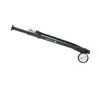 Pompa ad aria portatile ad alta pressione con manometro per forcella e posteriore in titanio A, 33 cm