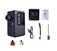 Pompa ad aria portatile for bici tascabile da 1 pz | Gonfiatore for pneumatici for display digitale for bicicletta