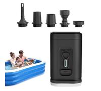 Pompa ad aria portatile - Mini gonfiatore esterno, strumento di gonfiore a batteria da 1200 mAh e sgonfiare per l'approvvigionamento di acqua ad aria, sacchetti di conservazione del vuoto, divani d'ar