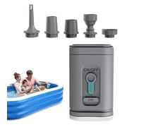 Pompa ad aria portatile - Mini gonfiatore esterno, strumento di gonfiore a batteria da 1200 mAh e sgonfiare per l'approvvigionamento di acqua ad aria, sacchetti di conservazione del vuoto, divani d'ar