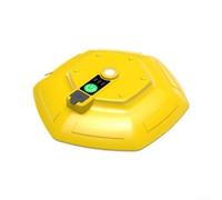 Pompa ad aria portatile per acquario, silenziosa, ricaricabile tramite USB, gorgogliatore di ossigeno per il trasporto di pesca, 13 x 12 cm