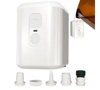 Pompa Ad Aria Portatile Per Articoli Gonfiabili - 4.5 kPa Pompa Ad Aria Portatile con Luce LED,Gonfiatore Elettrico Per Materasso Auto Palloncino Campeggio Piscina Galleggianti Nuoto Materassini