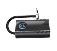 Pompa ad aria ricaricabile per pneumatici - compressore di auto portatile, gonfiore elettrico compatto | Dispositivo di monitoraggio a pressione rapida, forniture di viaggio in auto con manomèt