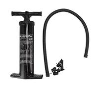 Pompa ad aria tirata a mano Pompa gonfiabile manuale Gonfiaggio rapido Flusso d'aria di grande capacità con ugelli per tubi per gommoni Zattere da piscina Materassi ad aria (Grande bidirezionale
