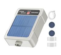 Pompa aeratore portatile impermeabile silenziosa con , pompa ad aria per laghetto all'aperto | per casa, appartamento, ufficio, lago, fiume, piscina, secchio da con esche vive