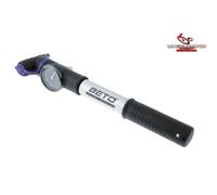 POMPA AIR POCKET TELESCOPICA ALLUMINIO MANOMETRO E ATTACCO AL TELAIO 240MM 7BAR