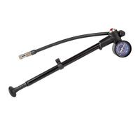 Pompa ammortizzatore e forcella M Wave Airshock in alluminio/nero con manometro