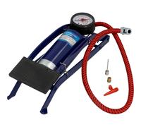 POMPA ARIA A PEDALE AD ALTO RENDIMENTO GONFIAGGIO RAPIDO BICI MOTO AUTO PALLONI