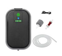 Pompa Aria Acquario - 11.3x7.2x4.3 Cm Aeratore Esca Viva, Pomppa Batteria | Pomppa Ossigeno, Portatile Silenziosa Esterno, Secchio Esca, Acquari