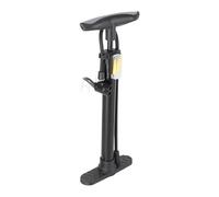 Pompa 'aria, gonfiatore di pneumatici da viaggio, gonfiore manuale per biciclette, valvole e sfere multiple, build forte con base stabile, 39x17 cm, per versatilità nelle avventure all'aperto