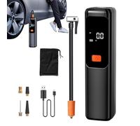 Pompa Aria per Pneumatici Auto - Inflatore per Auto con Display LCD - Veicoli Elettrici per SUV Moto Camion Scooter e Gonfiabili per Viaggi | Materassi Sedan Palloni
