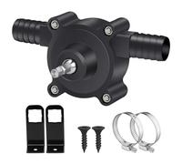 Pompa Aspira Acqua, Pompa Per Trapano, Pompa Per Acqua A Mano Diesel Trapano Elettrico Portatile, Trasferimento, Autoadescamento a Mano Centrifuga Olio Fluidi Diesel