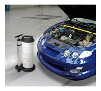 POMPA ASPIRA LIQUIDI OLIO MOTORE A BIDONE TRAVASO PROFESSIONALE MAX 9 LITRI