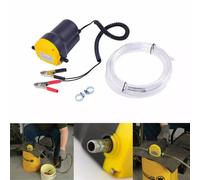 POMPA DI ASPIRAZIONE PER ESTRAZIONE OLIO GASOLIO DIESEL ELETTRICA 12V 60W CAMBIO