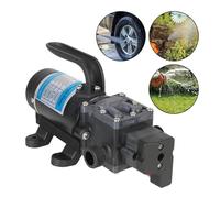 Pompa autoadescante a membrana, pompa idraulica elettrica agricola Micro lavaggio ad acqua nebulizzata ad alta pressione for autolavaggio 8 l/min DC 12 V 100 W,Solido e a prova di perdite