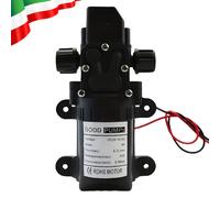 Pompa Autoadescante Acqua Membrana DC 12V 0.9Mpa 6L/Min 70W Giardino Irrigazione
