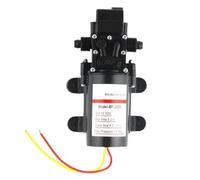 Pompa Autoadescante For Acqua A Membrana Ad Alta Pressione Con Motore DC 12V 60W Automatica Impermeabile Da 4,0 L/min Nero Portata Pressione Soddisfano Esigenze Applicative