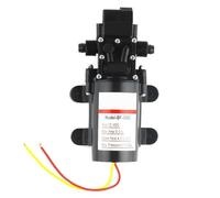 Pompa Autoadescante For Acqua A Membrana Ad Alta Pressione Con Motore DC 12V 60W Automatica Impermeabile Da 4,0 L/min Nero Portata Pressione Soddisfano Esigenze Applicative