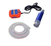 Pompa autoadescante portatile 18V per scarico piscina giardino tubo | Portata 40-60L/min, adatto per batterie Mk 18V, ideale per trasferimento di acqua gasolio, no per batteria inclusa