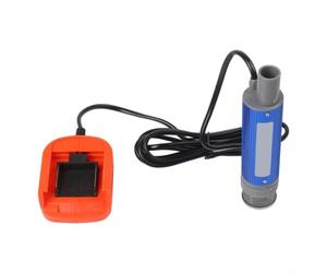 Pompa autoadescante portatile per scarico serbatoio giardino | Compatibile con batterie Mk 18V, trasferisce acqua gasolio, portata 40-60L/min, convenienza cordless