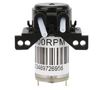 Pompa autoadescante SustVita DC 6V con controllo della velocità 0,1 a 100 giri/min, una pompa dell'acqua in miniatura con flusso reversibile per prodotti farmaceutici e analisi (6V ad angolo retto