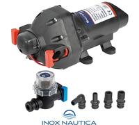 POMPA AUTOCLAVE 11 litri al minuto 12V 3 VALVOLE OSCULATI EUROPUMP
