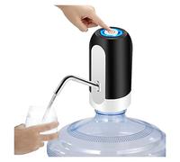 Pompa automatica for bottiglia d'acqua for uso domestico USB elettrica pieghevole a botte con aspirazione dell'acqua Dispenser portatile Pompa for acqua minerale da tavolo,Prestazioni Potenti(White)