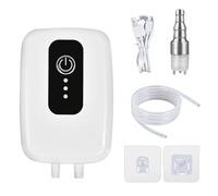 Pompa Automatica USB con Sifone, Kit Pompe per Travaso Vino, Dispenser Pompa Elettrico da 1200 mAh Integrata per l'Imbottigliamento di Bevande Fatte in Casa, Vino, Birra