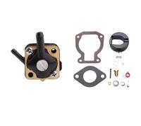 Pompa benzina 1 Pompa Del Carburante Per Motore Per Johnson Per Evinrude Da 6-15 CV E 1 Set Di Kit Di Riparazione Del Carburatore Con Galleggiante Da 4-15 CV Pompa a benzina