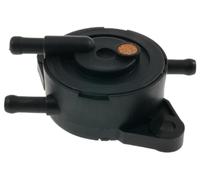 Pompa benzina a depressione 3 attacchi compatibile con Gilera Runner 50-200 | Riferimento CM120901; alimentazione: ingresso, uscita, vuoto; compatibile con Piaggio Hexagon GTX 125, LX4 125 quattro tempi.