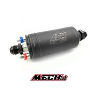 pompa benzina AEM 50-1005 400 litri LPH con raccordi AN10 044 bosch esterna