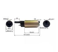 POMPA BENZINA CARBURANTE FUEL PUMP PIAGGIO BEVERLY 300 TOURER EU3 2009 - 2010