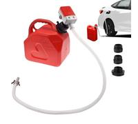 Pompa benzina elettrica per tanica con arresto automatico - pompa carburante pompa di aspirazione olio per benzina, diesel e olio, pompa di trasferimento carburante con tubo di aspirazione flessibile