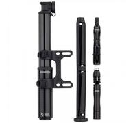 Pompa Bici EnCase Nera MTB Gravel Fat Bike Alta Pressione Presta Robusta