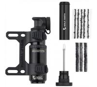 Pompa Bici Portatile EnCase Nera per MTB, Gravel, Fat Bike - Presta 70 PSI