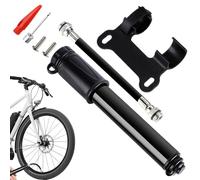 Pompa Bici Portatile - Pompa Portatile per Pneumatici Da Bicicletta | Strumento Ad Alta Pressione Gonfiaggio Rapido per Biciclette Escursionismo Familiare Relax Campeggio