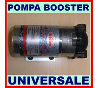 POMPA BOOSTER 24V DC 2A DEPURATORE ACQUA SISTEMA A OSMOSI INVERSA FINO A 300 GPD