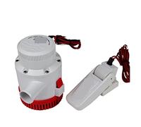 Pompa Booster, 3000GPH Grande Flusso Dc 12v 24v Pompa di Sentina Con Interruttore A Galleggiante Elettrica Dell'acqua for Barche Sommergibile(12v)