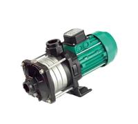 Pompa booster centrifuga orizzontale MHIL402-3/10/E/3-380 | Ingresso DN32 Uscita DN25 Pompa booster multistadio for alimentazione idrica industriale