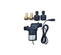 Pompa booster sommergibile con motore super brushless DC12V DC24V, giunto rapido in ottone e plastica, pompa pressurizzata for scaldabagno(24V nd Brass J)