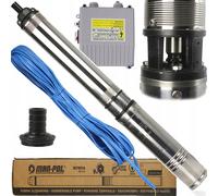 Pompa Bruciatore di Pressione 4'' 0,75kW 63m 33L/Min Con Control Scatola