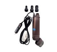 Pompa Carburante, 40L/min 12V/24V Piccola Pompa Sommergibile Elettrica DC Portatile for L'erogazione di Carburante Acqua di Plastica Semplice Pistola Ad Olio tubi(DC24,DC24)