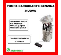 POMPA CARBURANTE BENZINA NUOVA RENAULT CLIO-THALIA-TWINGO 1.4-1.6 DAL 1996 123
