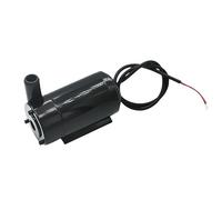 Pompa carburante elettrica Micro pompa a motore sommergibile Pompa ad acqua portatile USB per fontana per acquario Pompa del carburante(Black Horizontal)