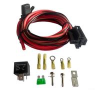 Pompa Carburante Elettrica per Relè Set 30247 - Circuito Bypass con Cablaggio e Portafusibile per Moto e Auto